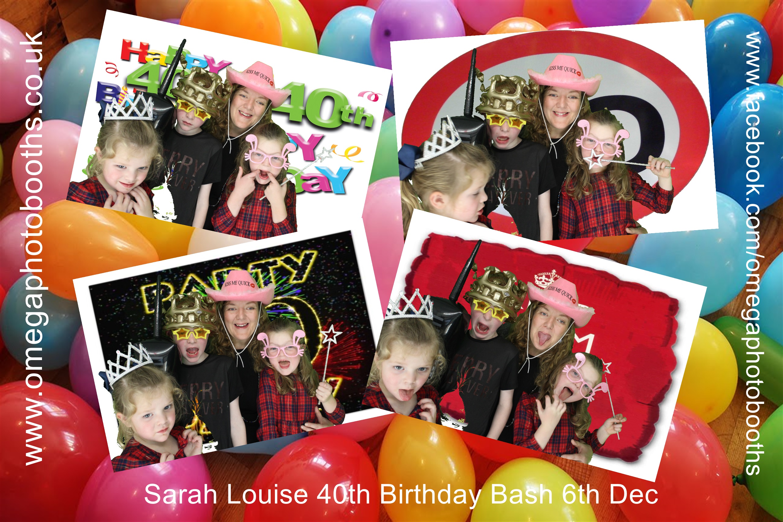 Sarah Louise 40th  | View more photos from the event at gallery.omegaphotobooths.co.uk/u/Omega-Photobooths/Sarah-Louise-40th